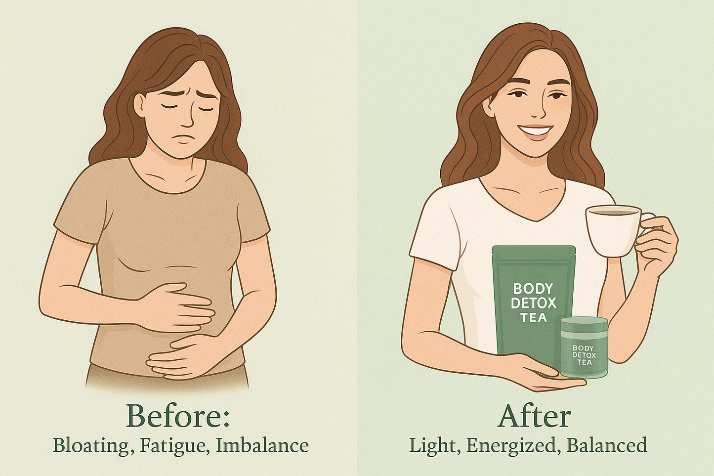 "Support your hormonal balance naturally. This bundle includes our Detox Tea + premium Inositol Formula for PCOS support."